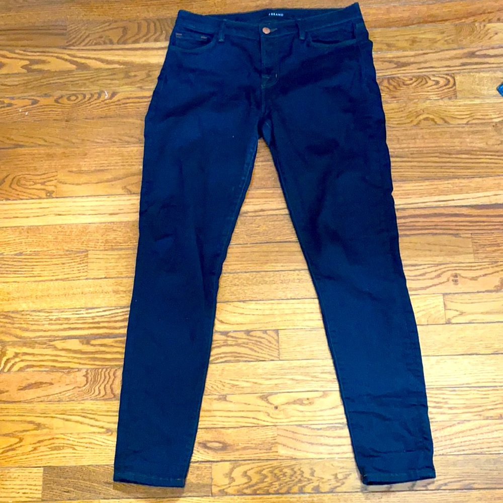 JBRAND Dark Rinse Skinny Jeans
